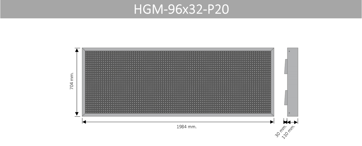 HGM 96X32 P20