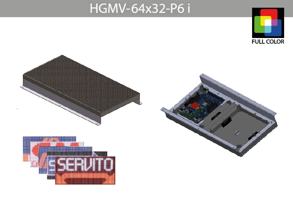 HGMV 64X32 P6i RIQUADRO