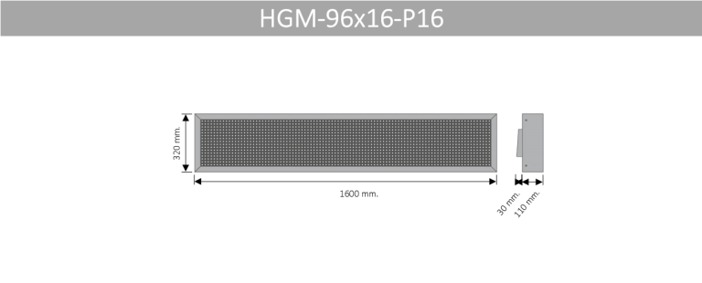 HGM-96X16-P16